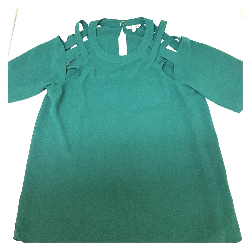 Green cute top